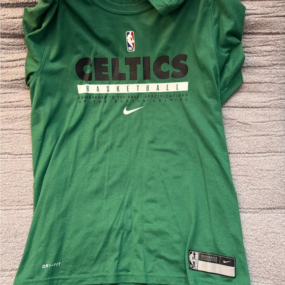Nike Other - Nike Kids Green Celtics Basketball Tee
